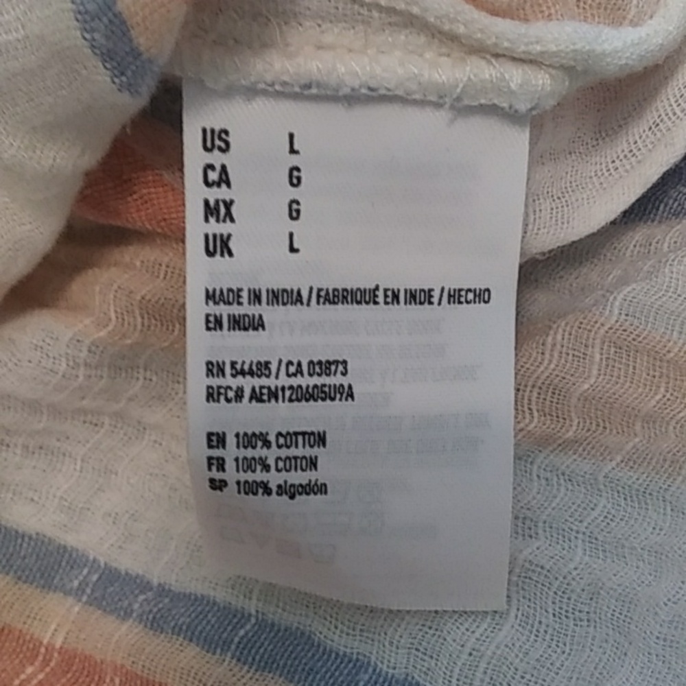 American Eagle outfitters cotton gauze top, VGUC - Picture 4 of 8